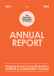 Cover of 2023-24 MAV Annual Report