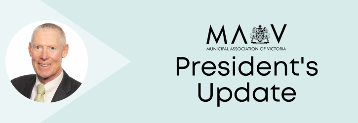 MAV President's Update Banner